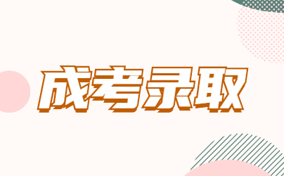 山东成考怎么查询录取呢?