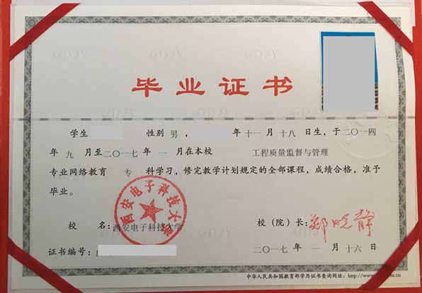 专本套读专科毕业证样本网教专科