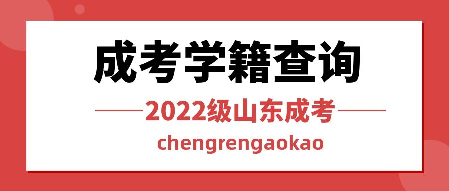 成考学籍查询