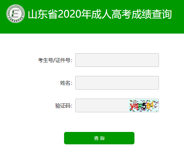 2021年山东成考成绩查询流程